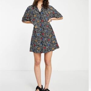 Topshop Mini Shirt Dress
